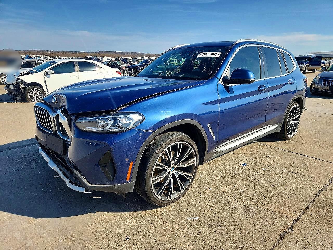 2022 BMW X3 xDrive30I - zdjęcie główne
