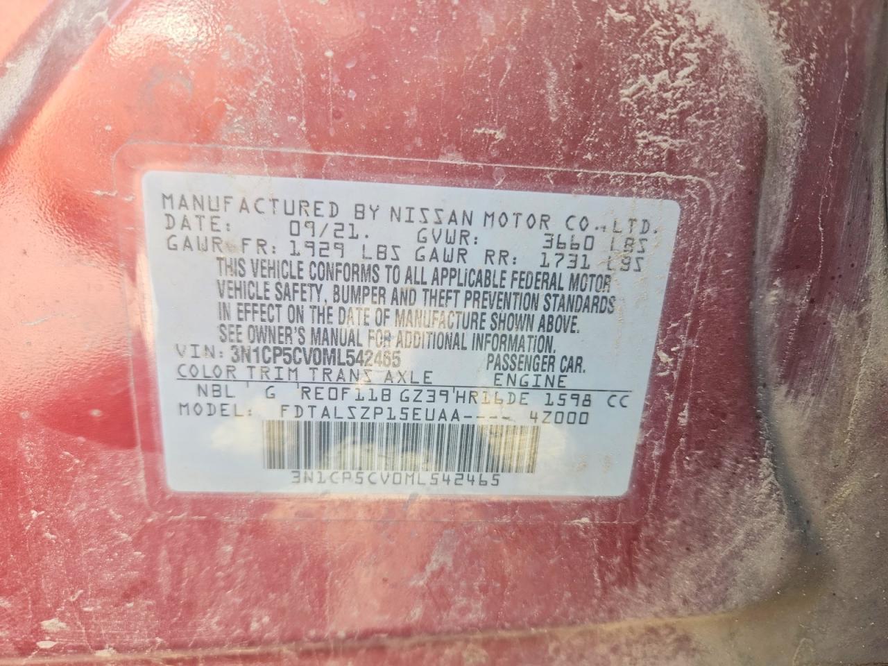 2021 Nissan Kicks Sv - zdjęcie 13