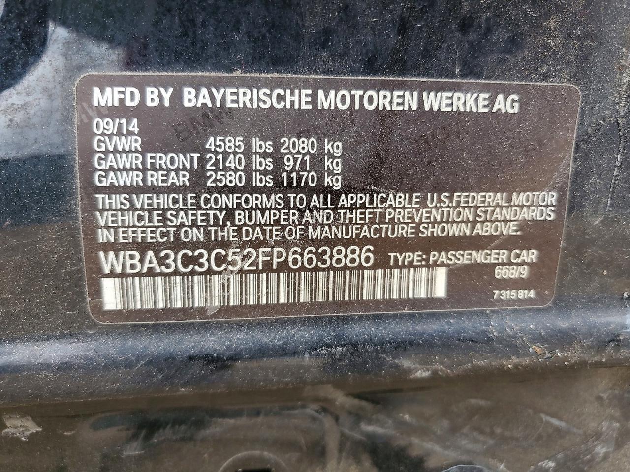 2015 BMW 320 I xDrive - zdjęcie 13