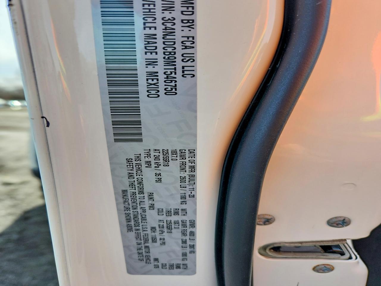 2021 Jeep Compass Limited - zdjęcie 12