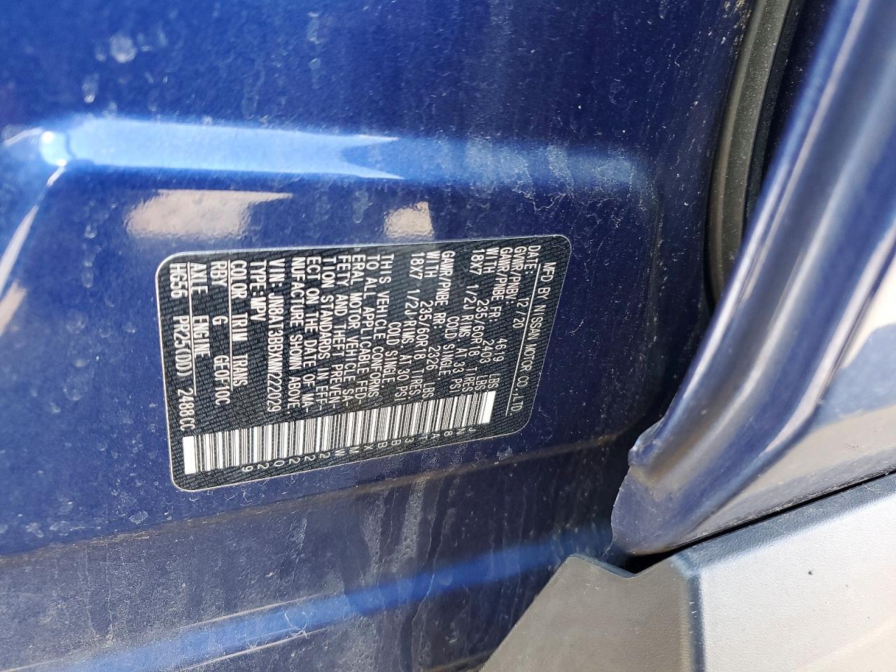 2021 Nissan Rogue Sv - zdjęcie 13