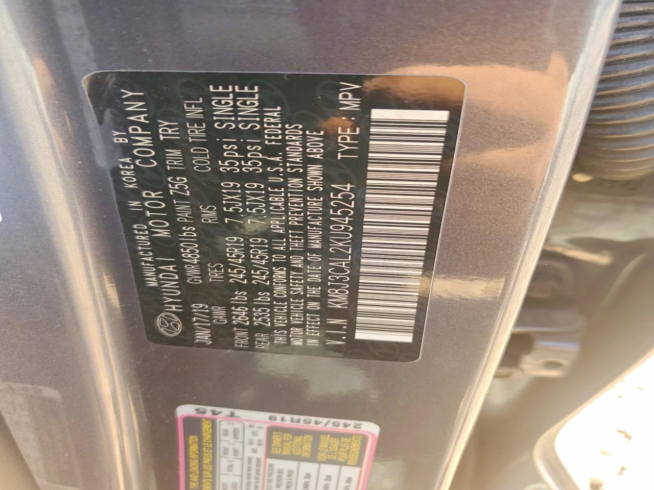 2019 Hyundai Tucson Night - zdjęcie 12