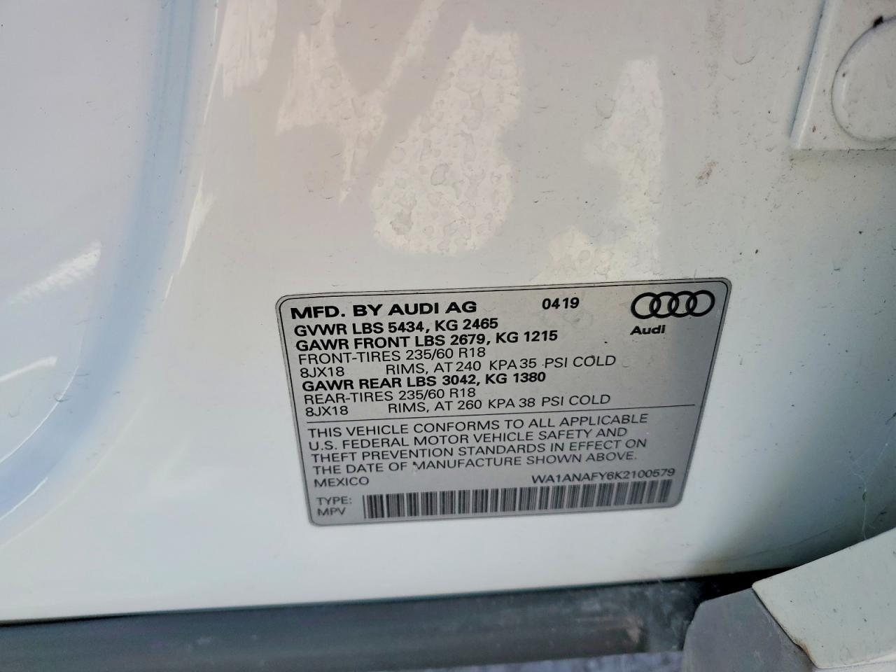 2019 Audi Q5 Premium - zdjęcie 12