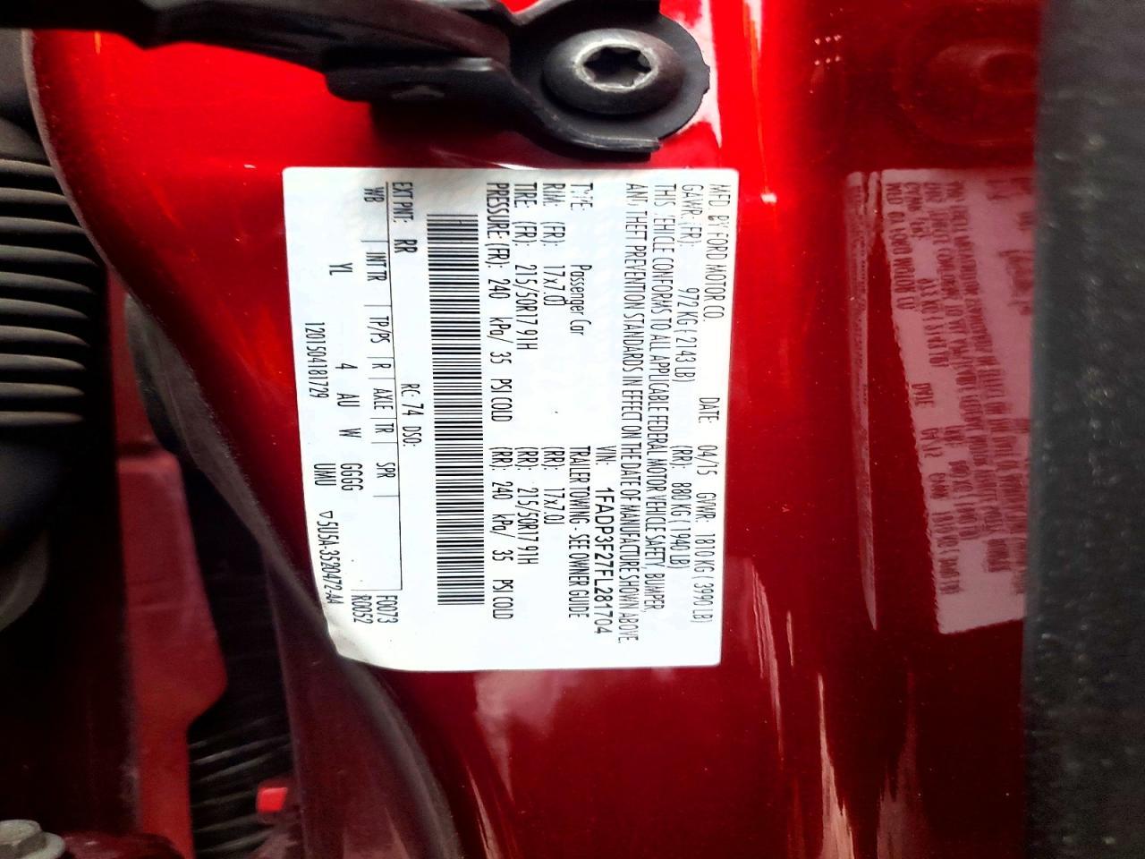 2015 Ford Focus Se - zdjęcie 12