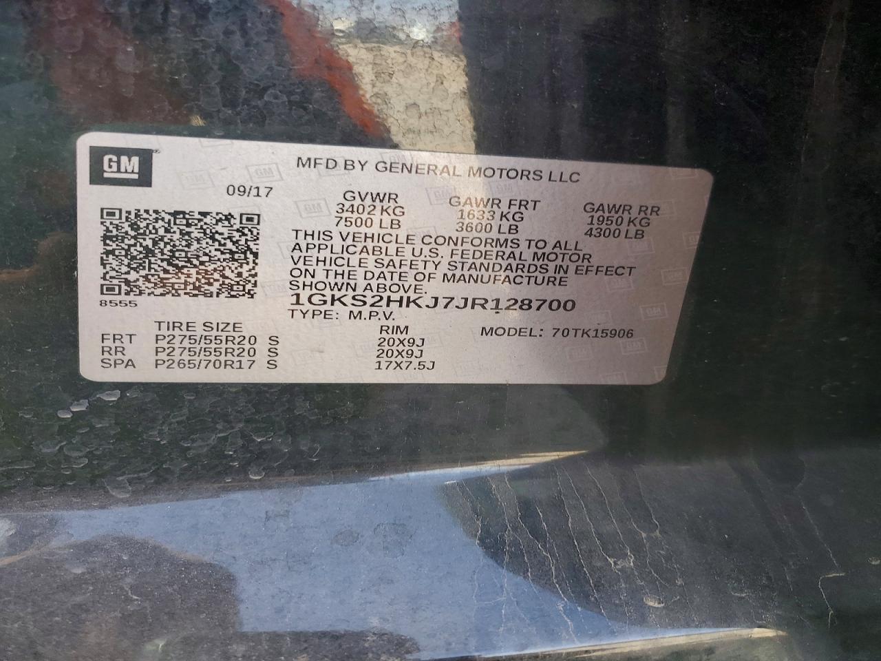 2018 GMC Yukon Xl Denali - zdjęcie 14