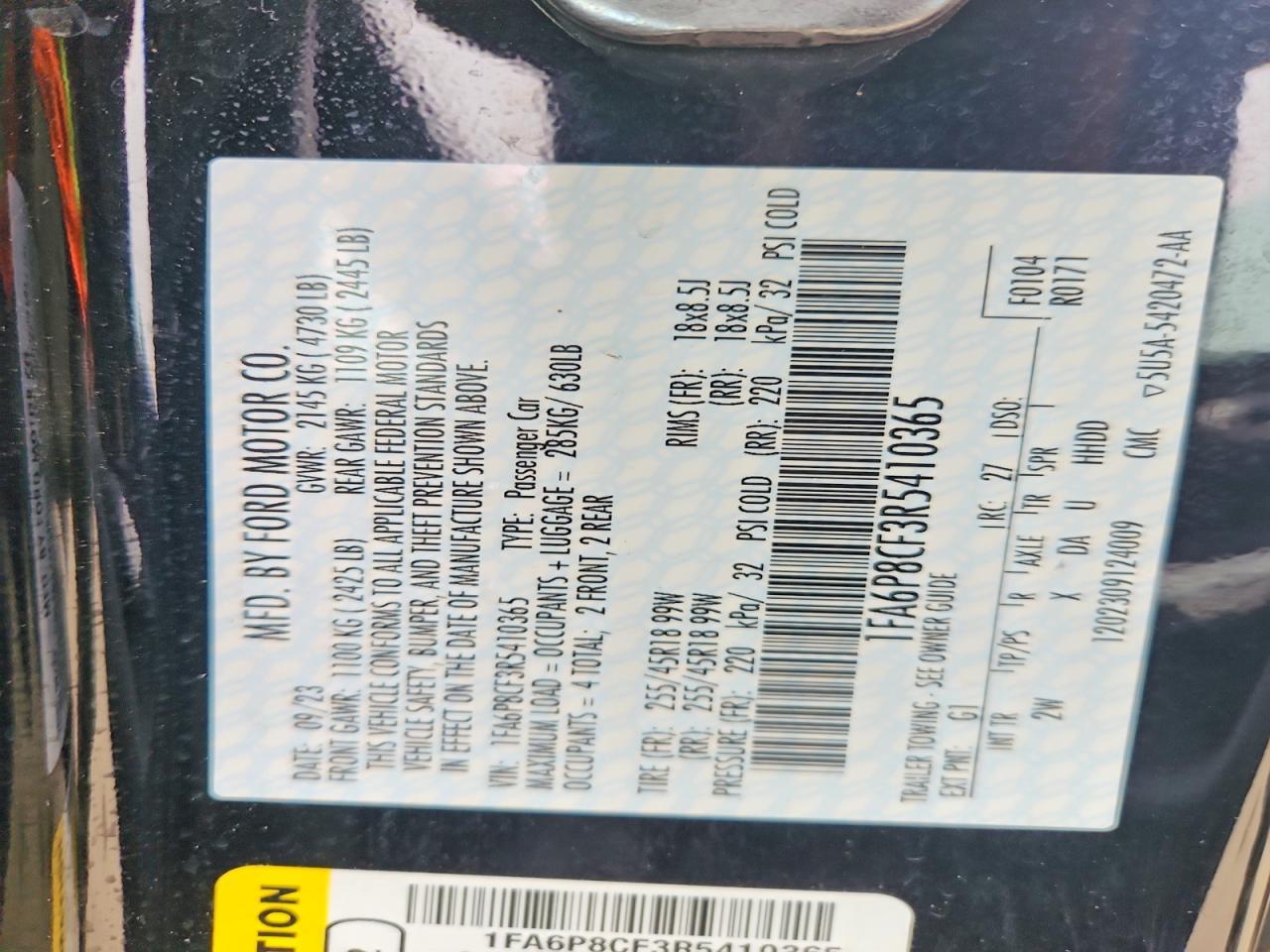 2024 Ford Mustang Gt - zdjęcie 13