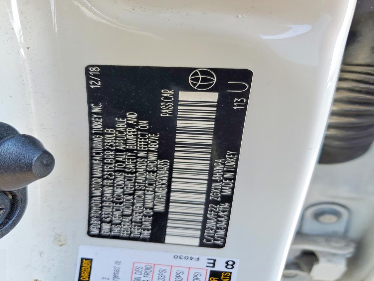 2019 Toyota C-Hr Xle - zdjęcie 12