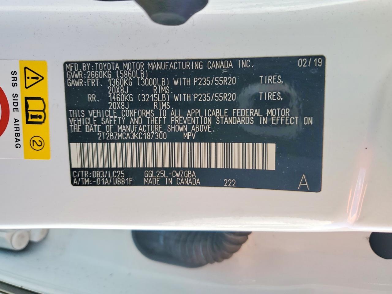 2019 Lexus Rx 350 F Sport - zdjęcie 13