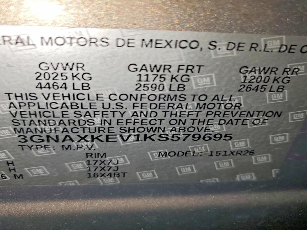 2019 Chevrolet Equinox Lt - zdjęcie 14