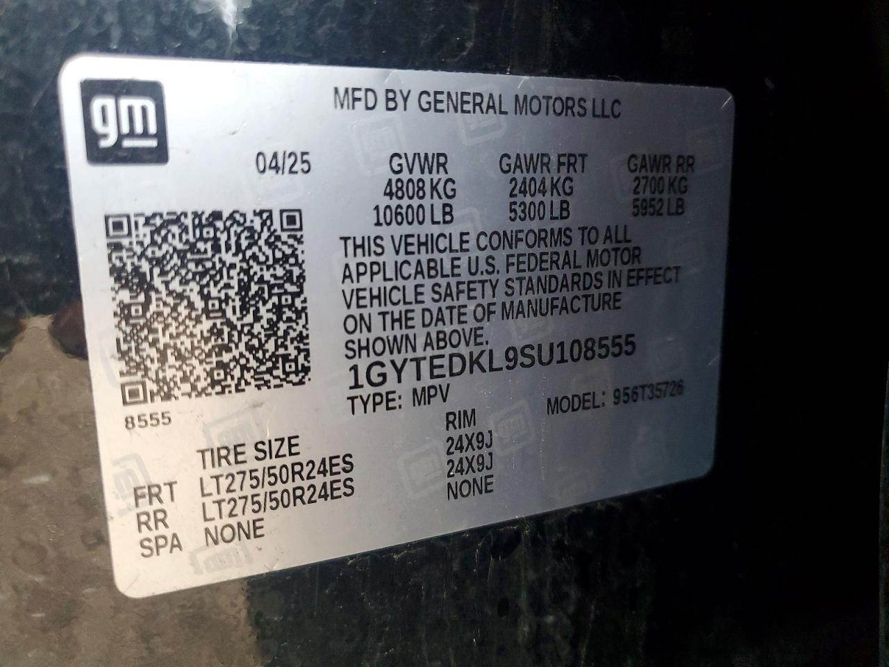 2025 Cadillac Escalade Iq Lux-2 - zdjęcie 14