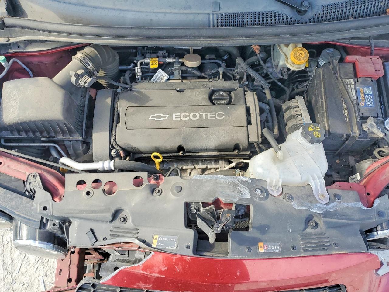 2013 Chevrolet Sonic Lt - zdjęcie 11