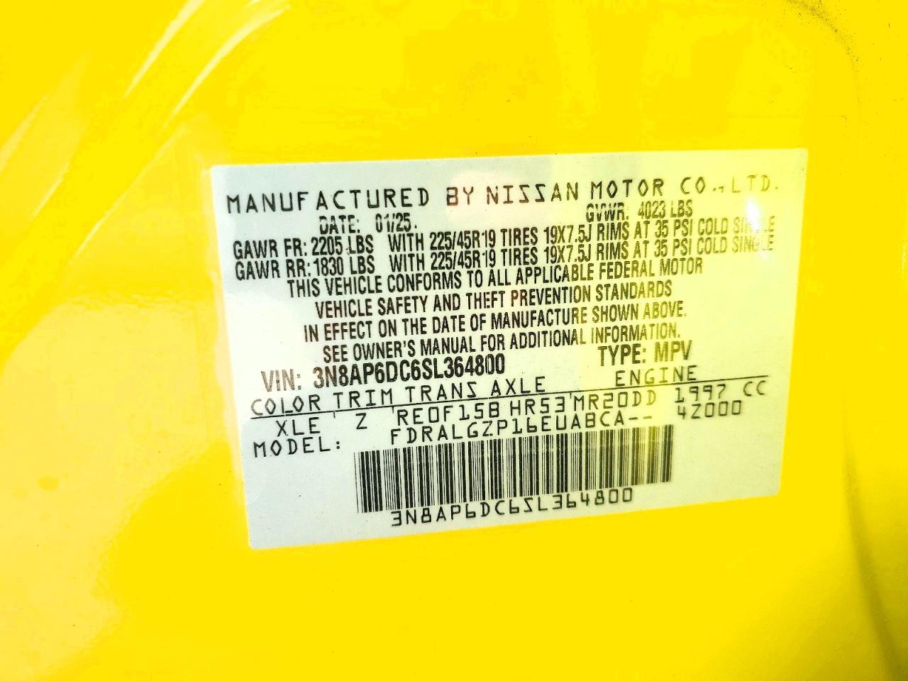 2025 Nissan Kicks S - zdjęcie 13