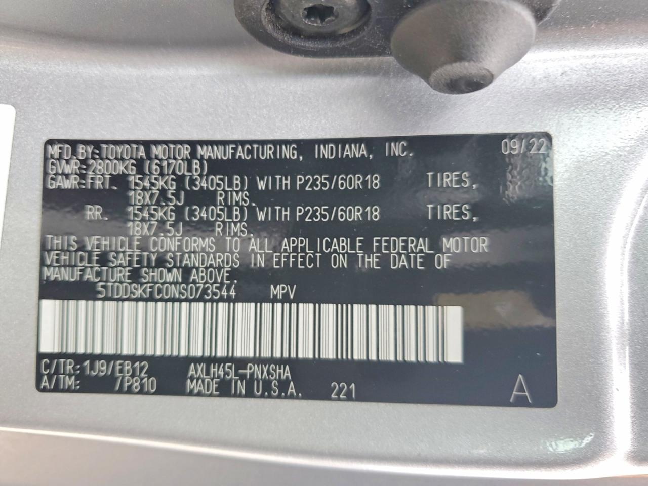 2022 Toyota Sienna Xse 7-Passenger - zdjęcie 13