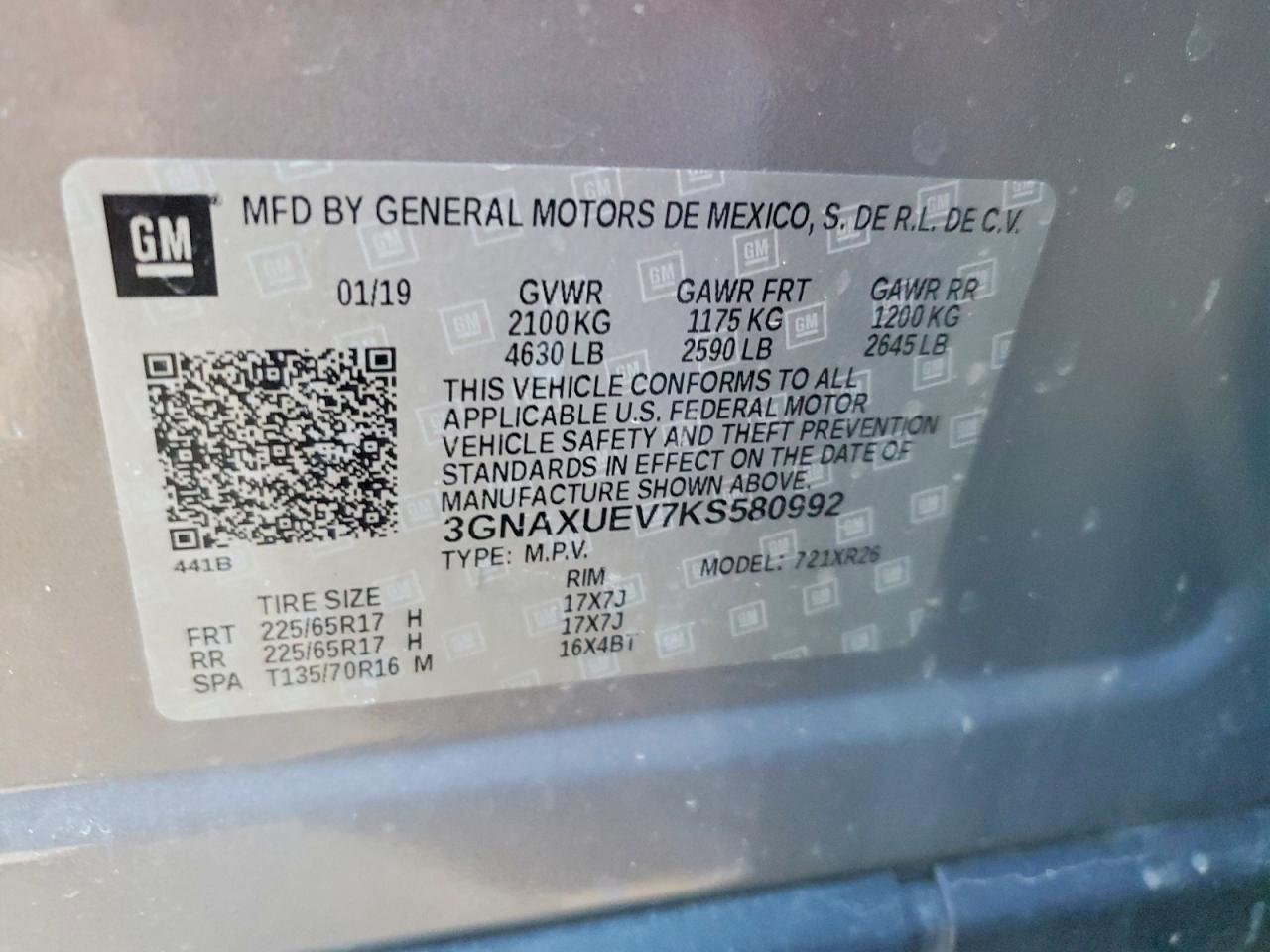 2019 Chevrolet Equinox Lt - zdjęcie 14