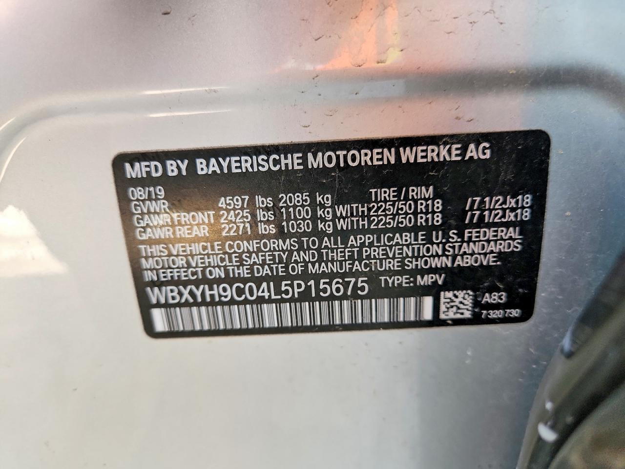 2020 BMW X2 Sdrive28I - zdjęcie 13