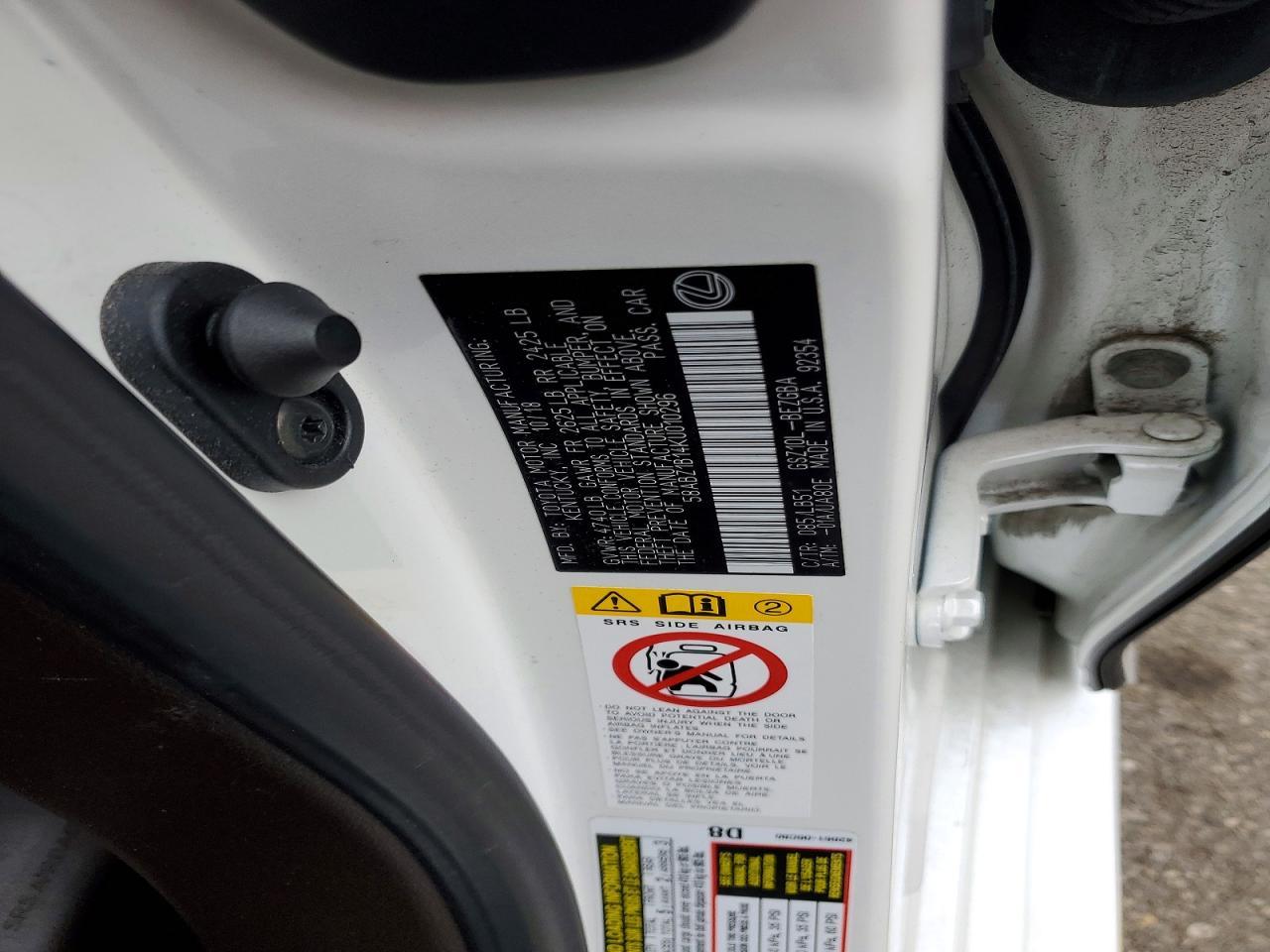 2019 Lexus Es 350 Luxury - zdjęcie 12