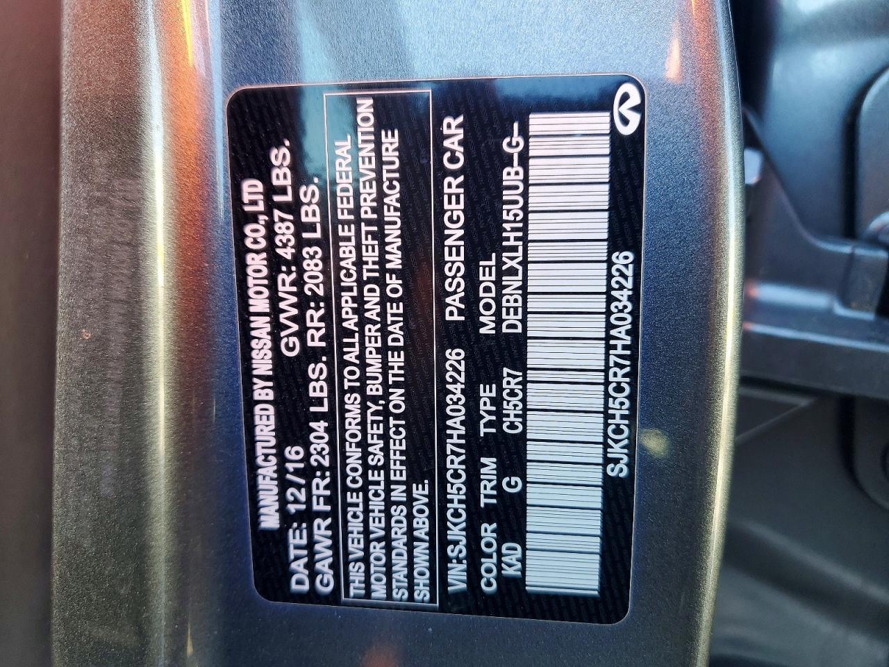 2017 Infiniti Qx30 Luxury - zdjęcie 12