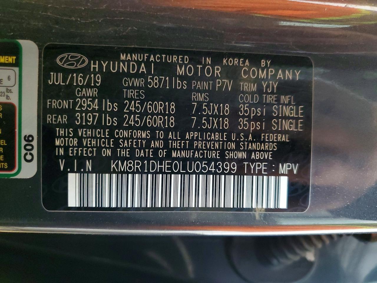 2020 Hyundai Palisade Se - zdjęcie 13