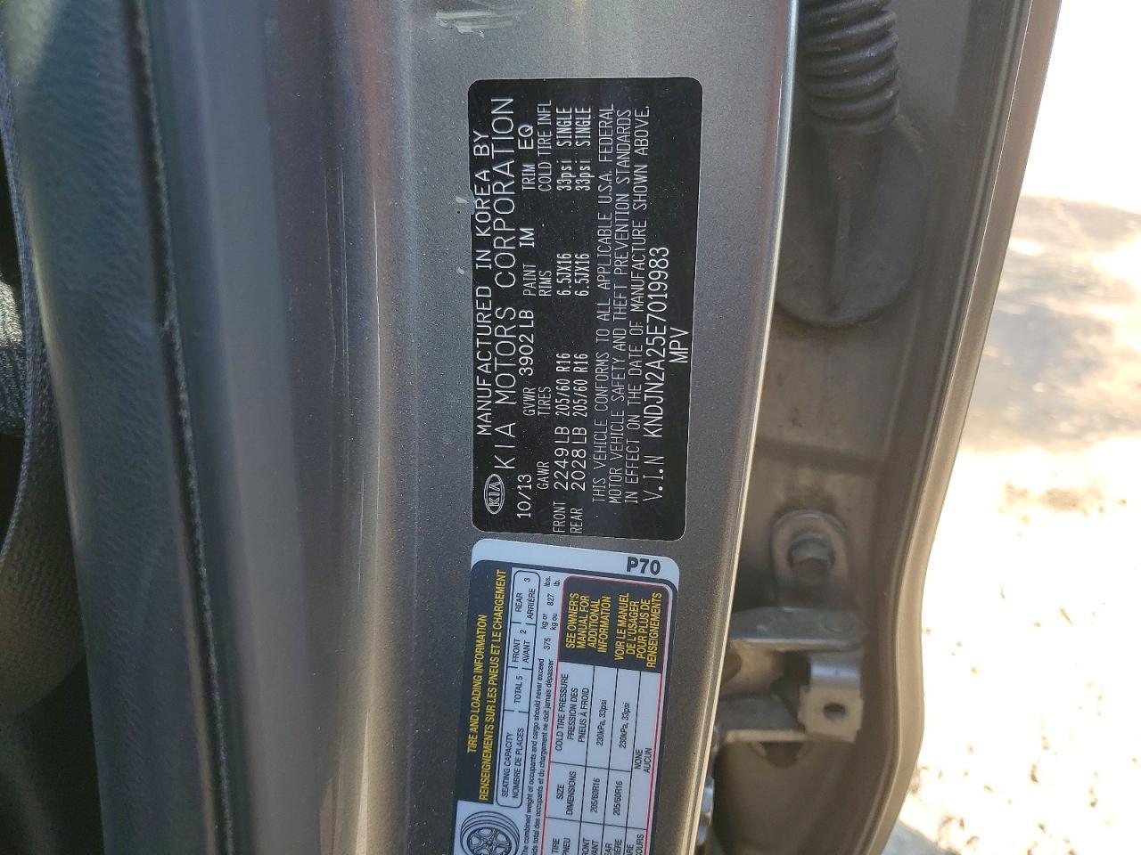 2014 Kia Soul Base - zdjęcie 13