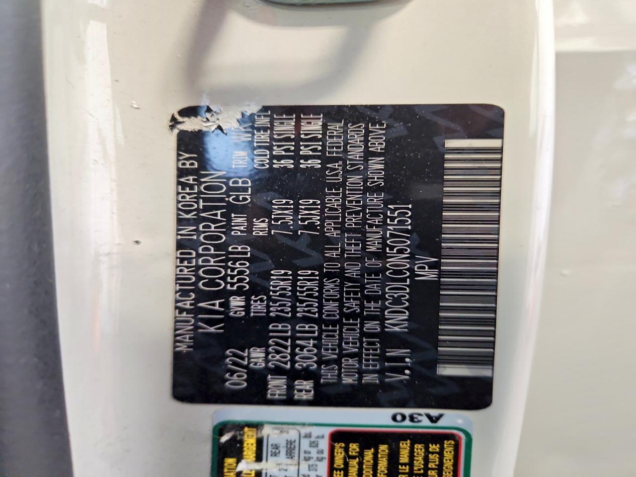 2022 Kia Ev6 Wind - zdjęcie 12