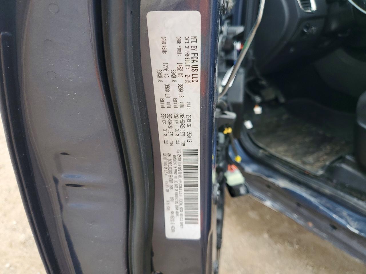 2019 Dodge Durango Gt - zdjęcie 13