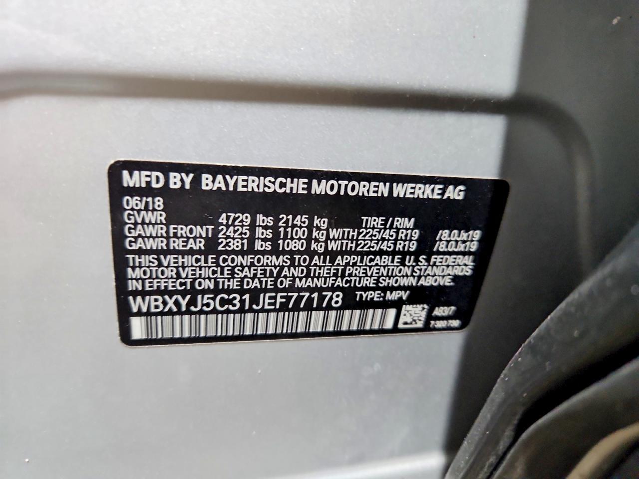 2018 BMW X2 xDrive28I - zdjęcie 12