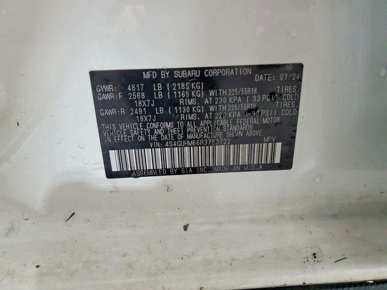 2024 Subaru Crosstrek Limited - zdjęcie 13