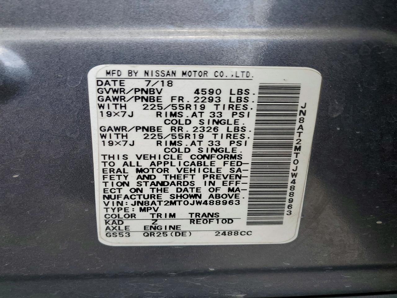 2018 Nissan Rogue Sl - zdjęcie 14