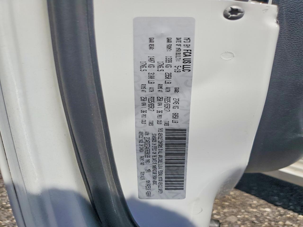2019 Dodge Grand Caravan Gt - zdjęcie 14