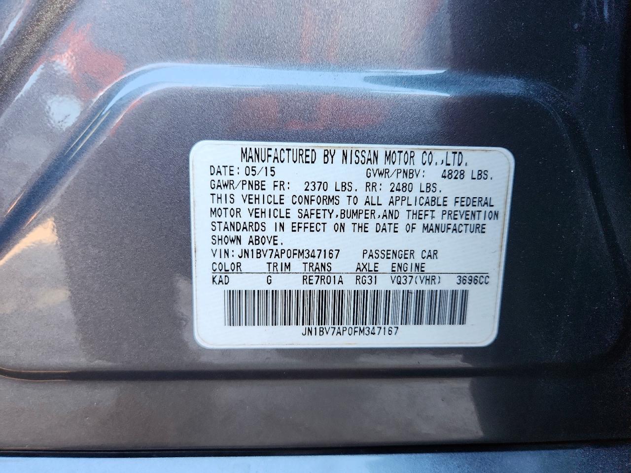 2015 Infiniti Q50 Sport - zdjęcie 12