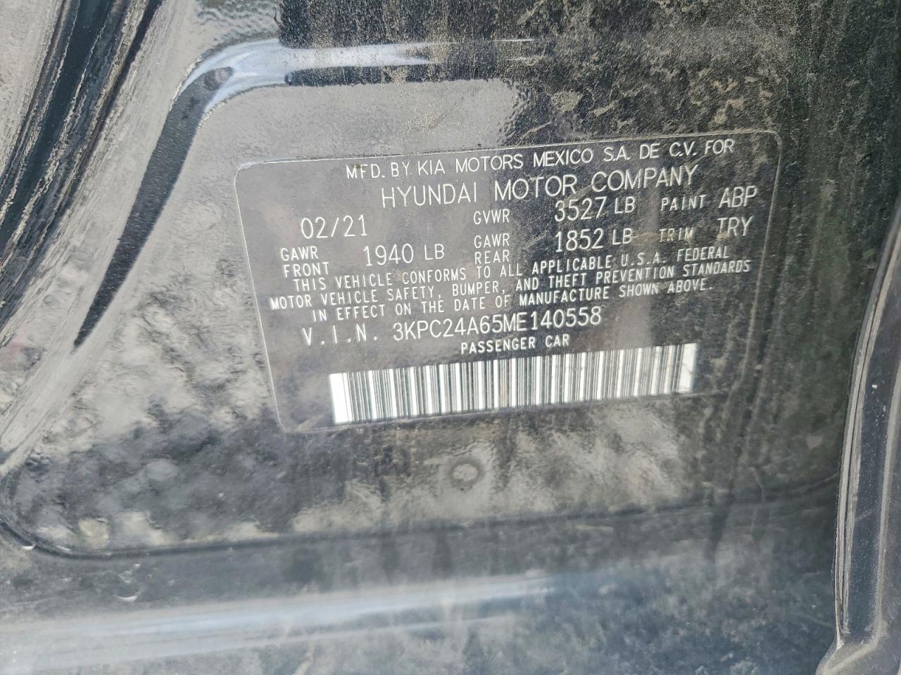 2021 Hyundai Accent Se - zdjęcie 12