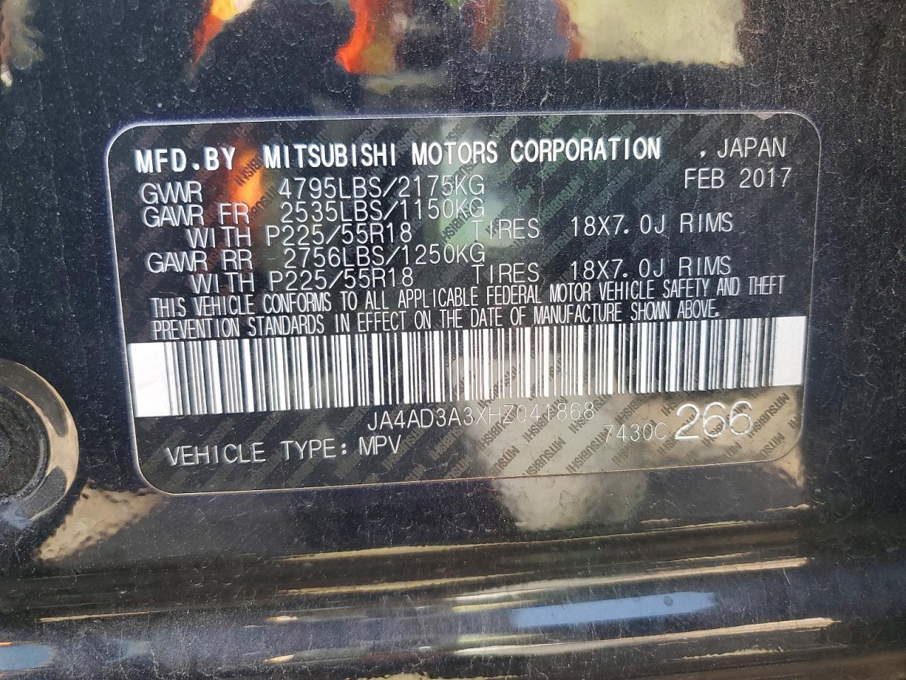 2017 Mitsubishi Outlander Se - zdjęcie 13