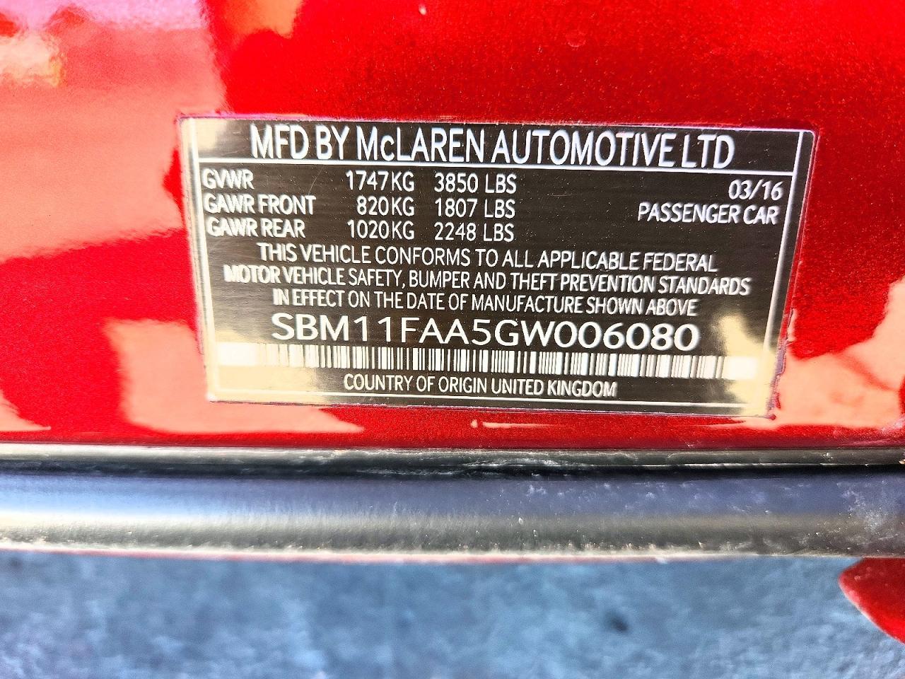 2016 Mclaren Automotive 650S Spider - zdjęcie 12