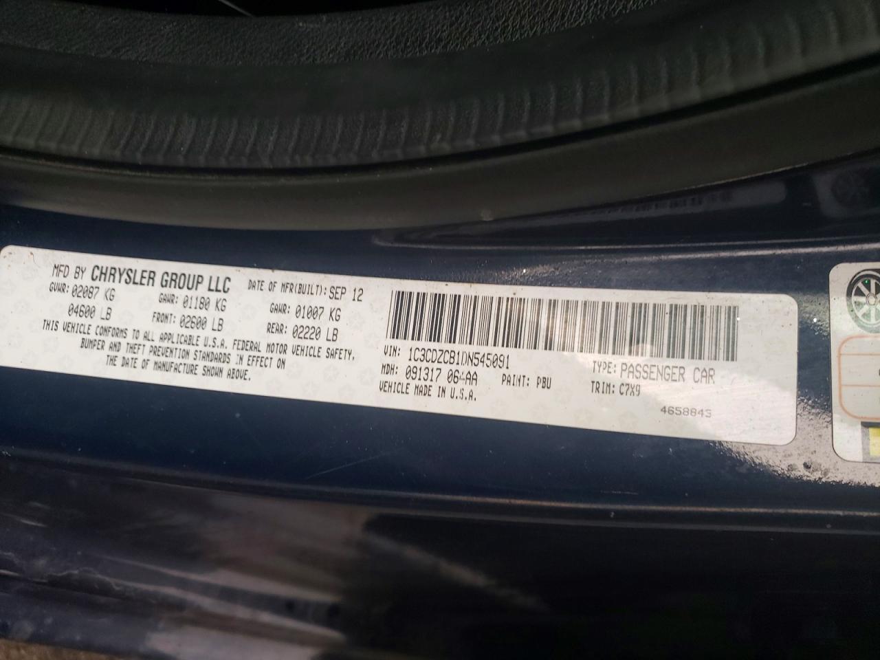 2013 Dodge Avenger Sxt - zdjęcie 12