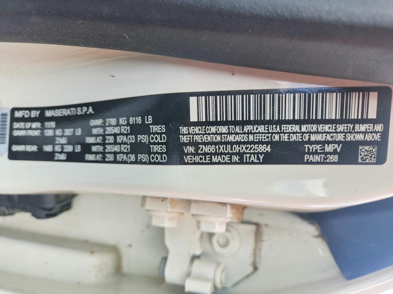 2017 Maserati Levante Luxury - zdjęcie 13