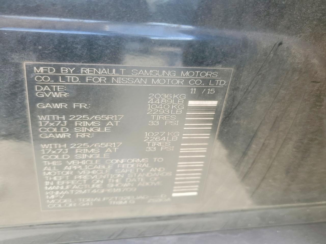 2016 Nissan Rogue S - zdjęcie 13