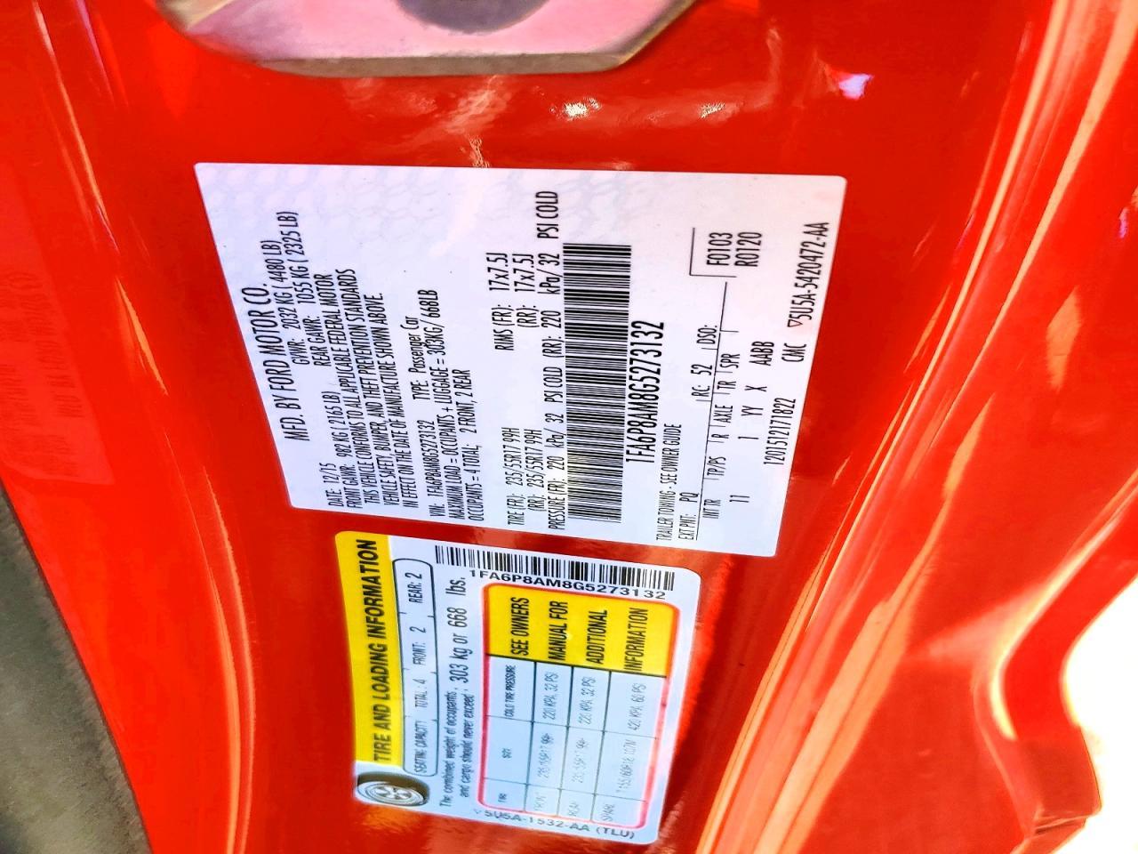 2016 Ford Mustang - zdjęcie 12