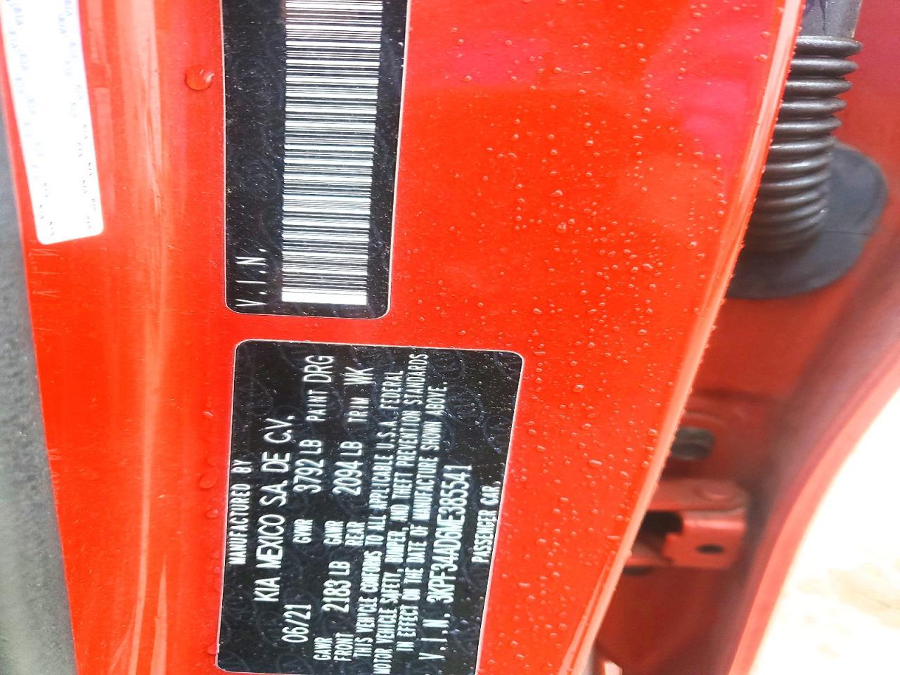 2021 Kia Forte Gt-Line - zdjęcie 12