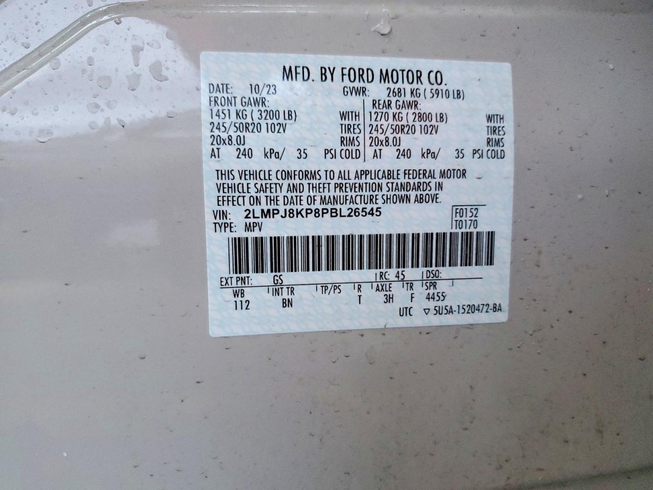 2023 Lincoln Nautilus Reserve - zdjęcie 13