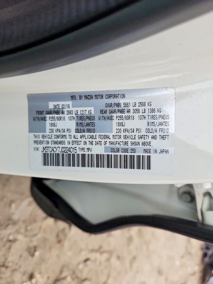 2018 Mazda Cx-9 Touring - zdjęcie 14