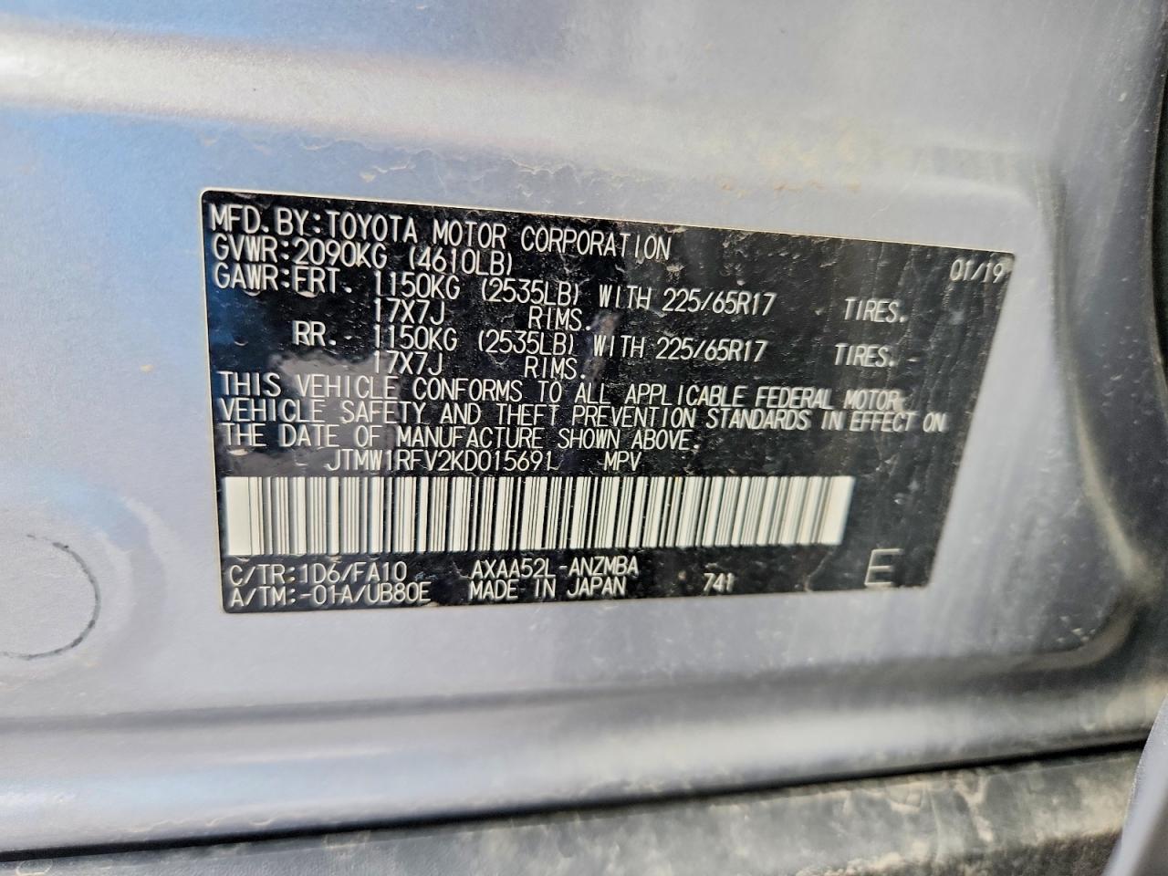 2019 Toyota Rav4 Xle - zdjęcie 13