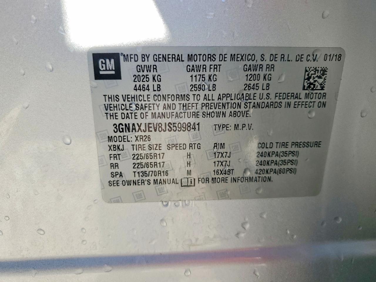 2018 Chevrolet Equinox Lt - zdjęcie 13