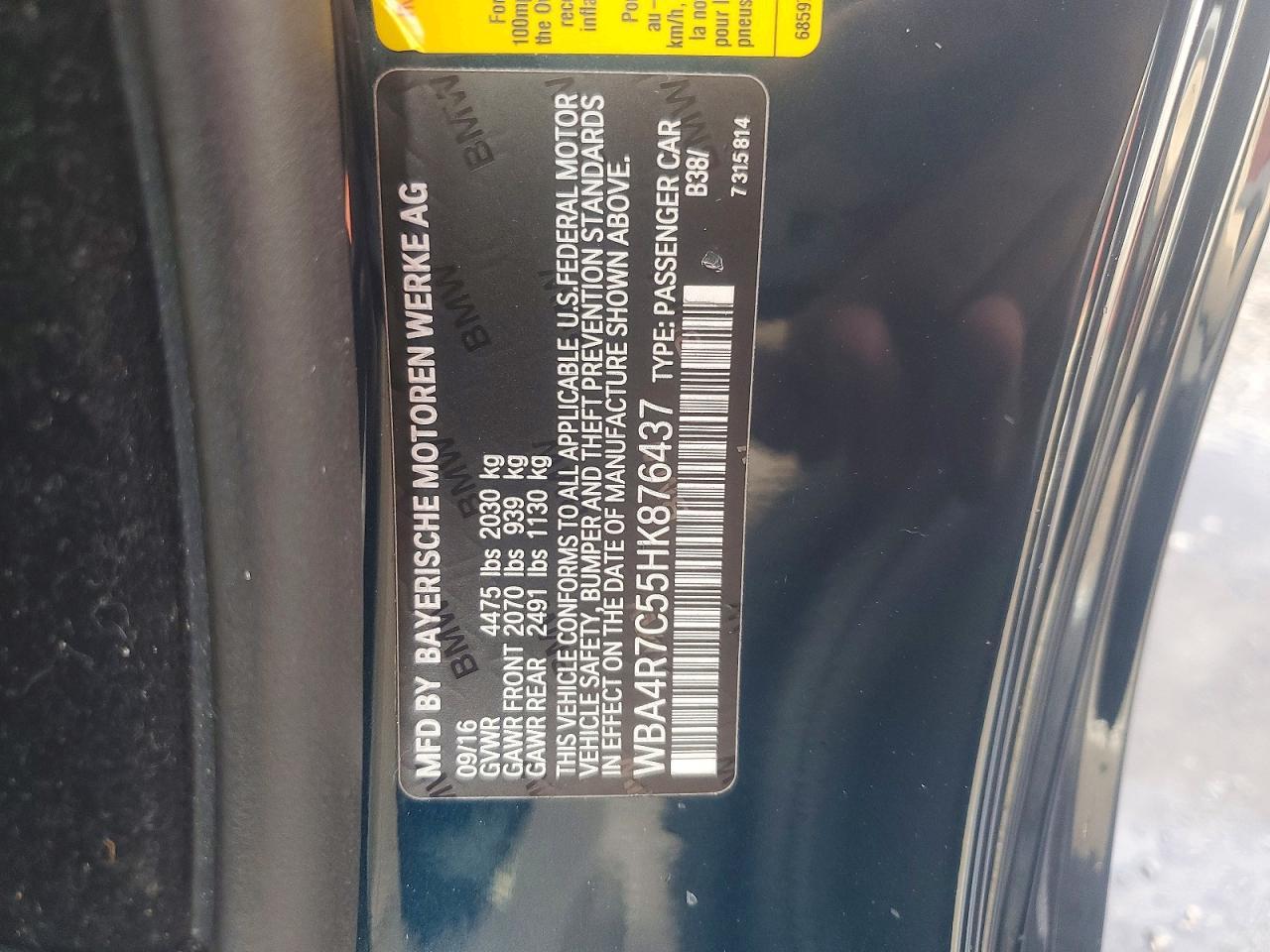 2017 BMW 430I - zdjęcie 12