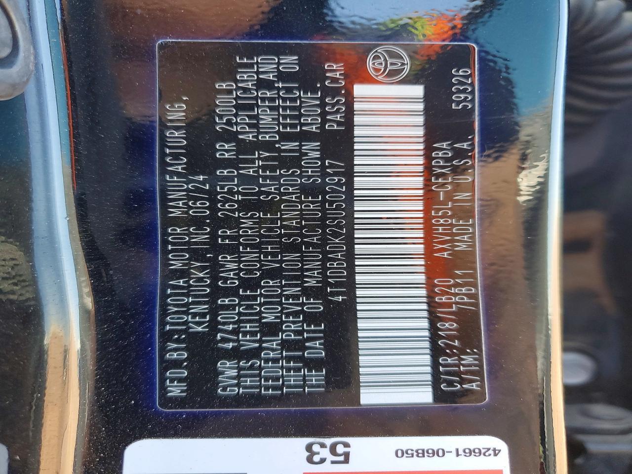 2025 Toyota Camry Xse - zdjęcie 13