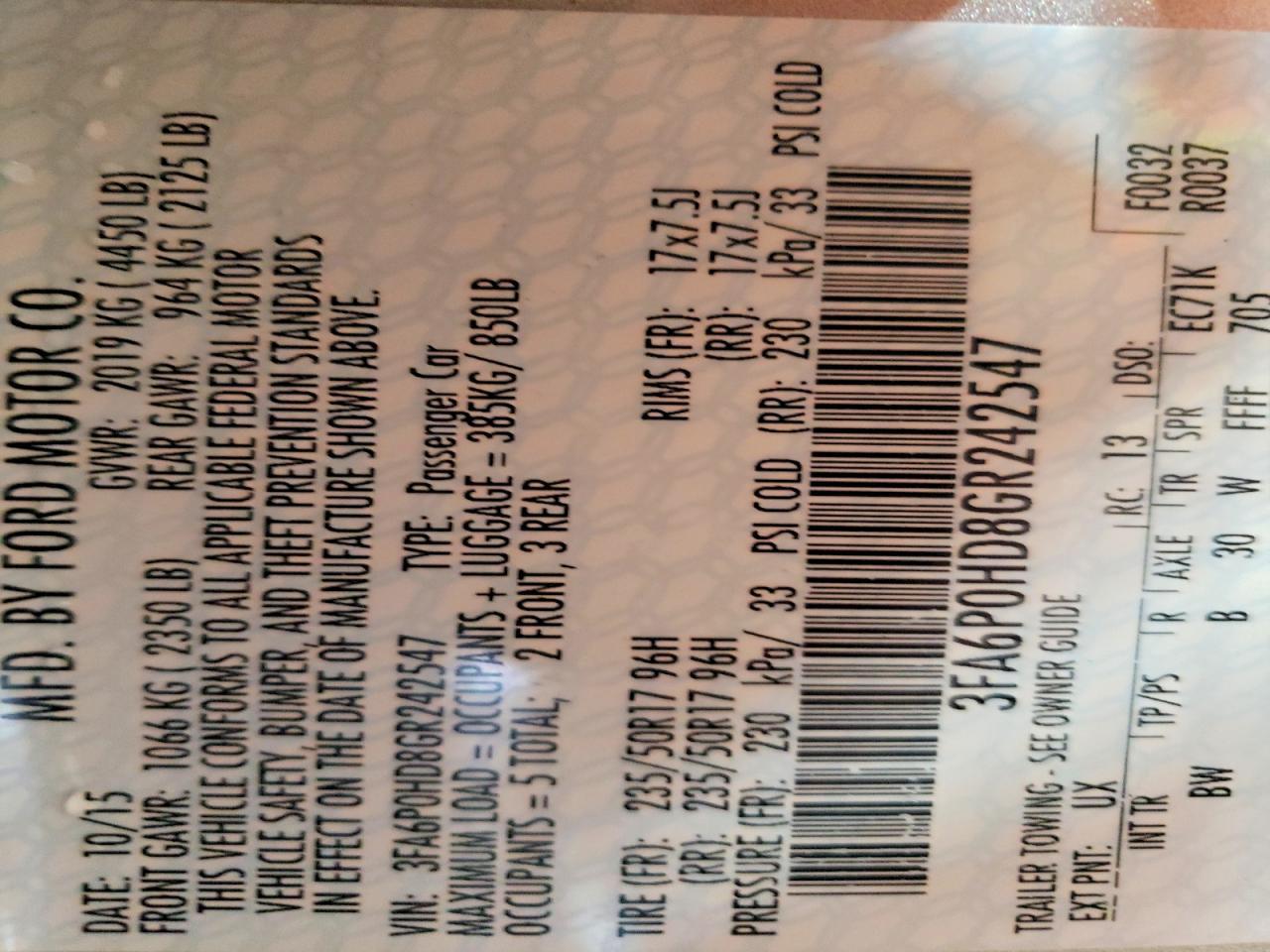 2016 Ford Fusion Se - zdjęcie 12