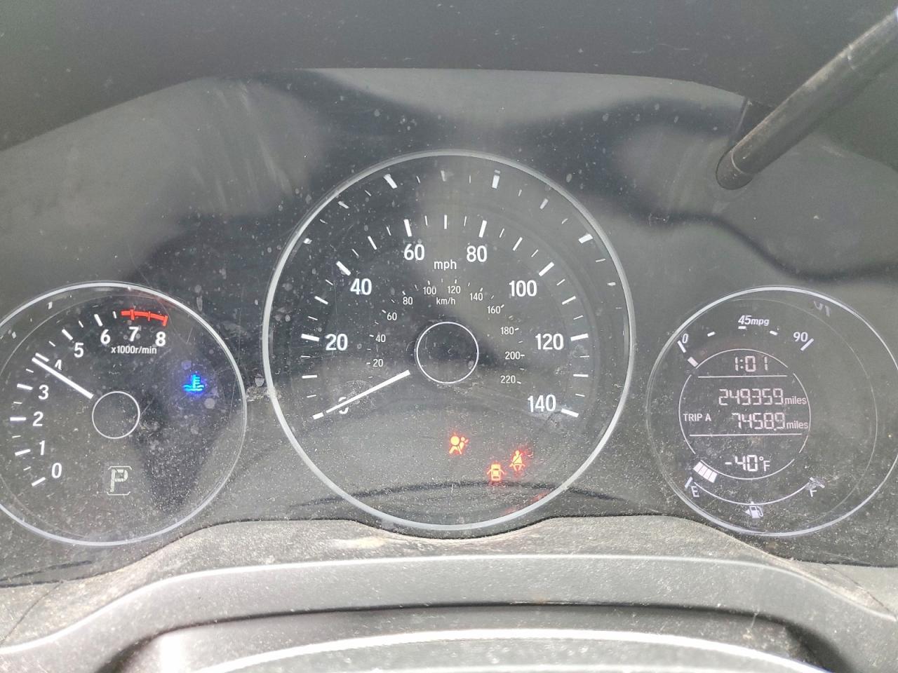 2016 Honda Hr-V Exl - zdjęcie 9