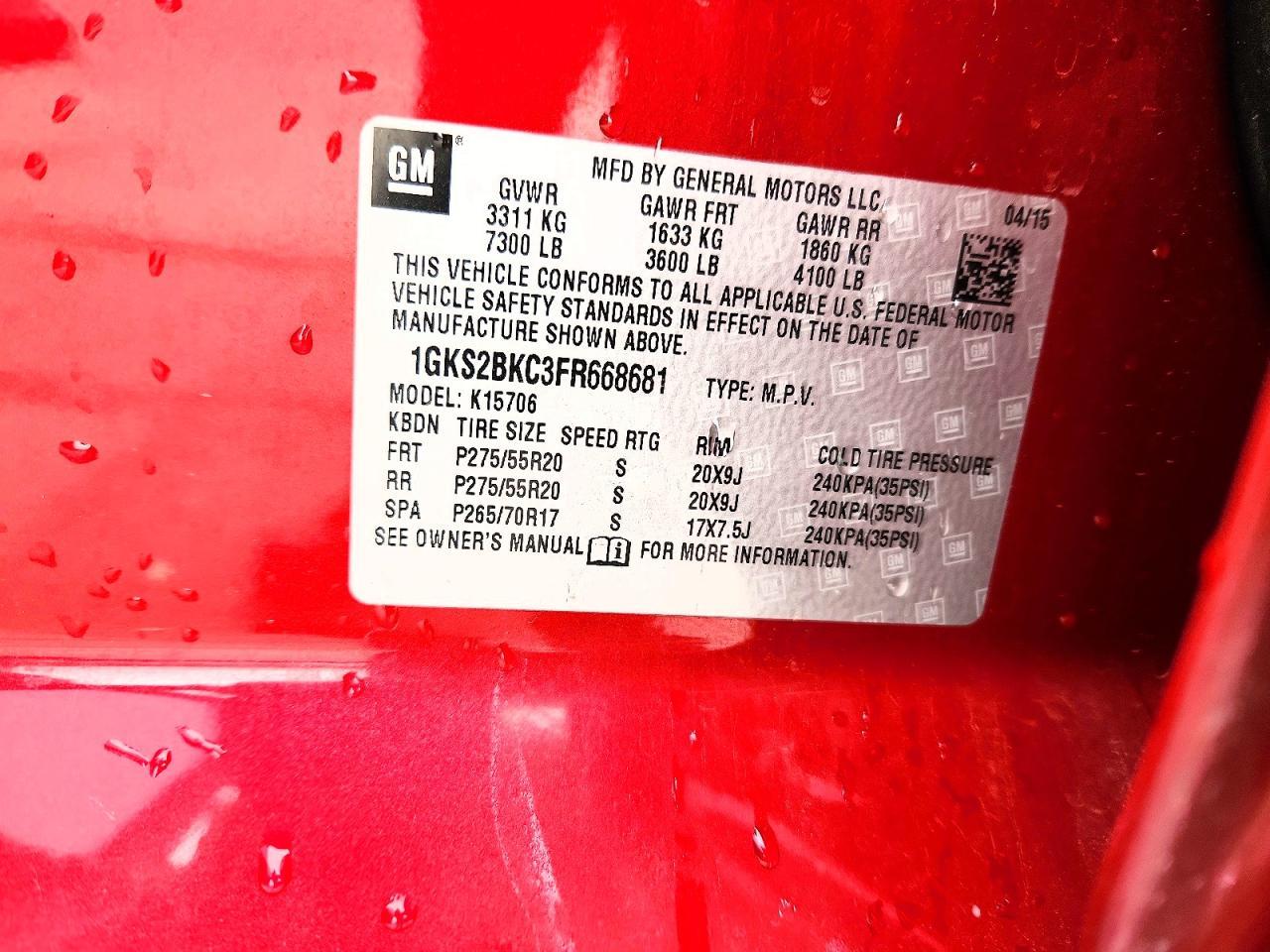 2015 GMC Yukon Slt - zdjęcie 13