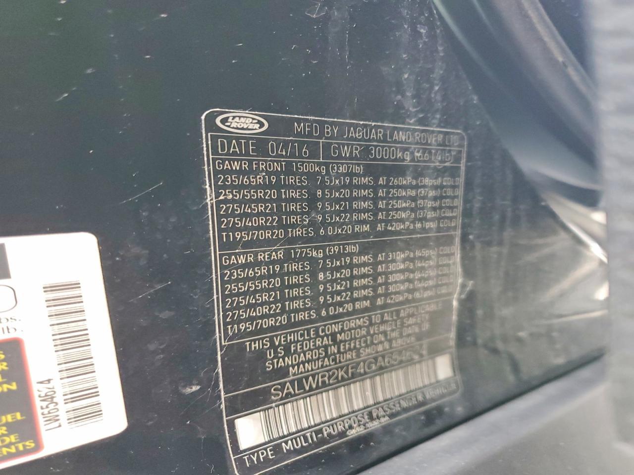 2016 Land Rover Range Rover Sport Hse - zdjęcie 12
