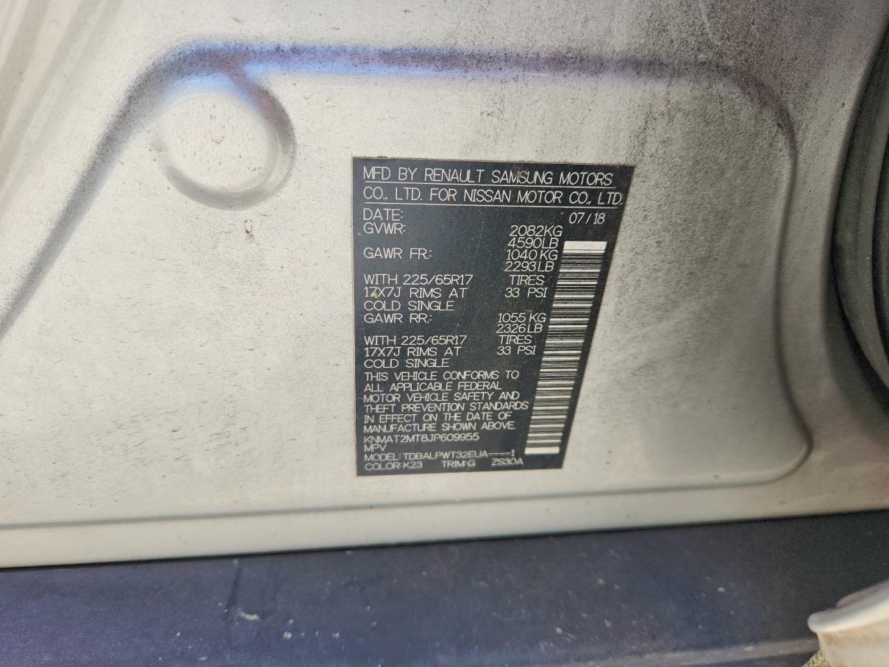 2018 Nissan Rogue S - zdjęcie 12