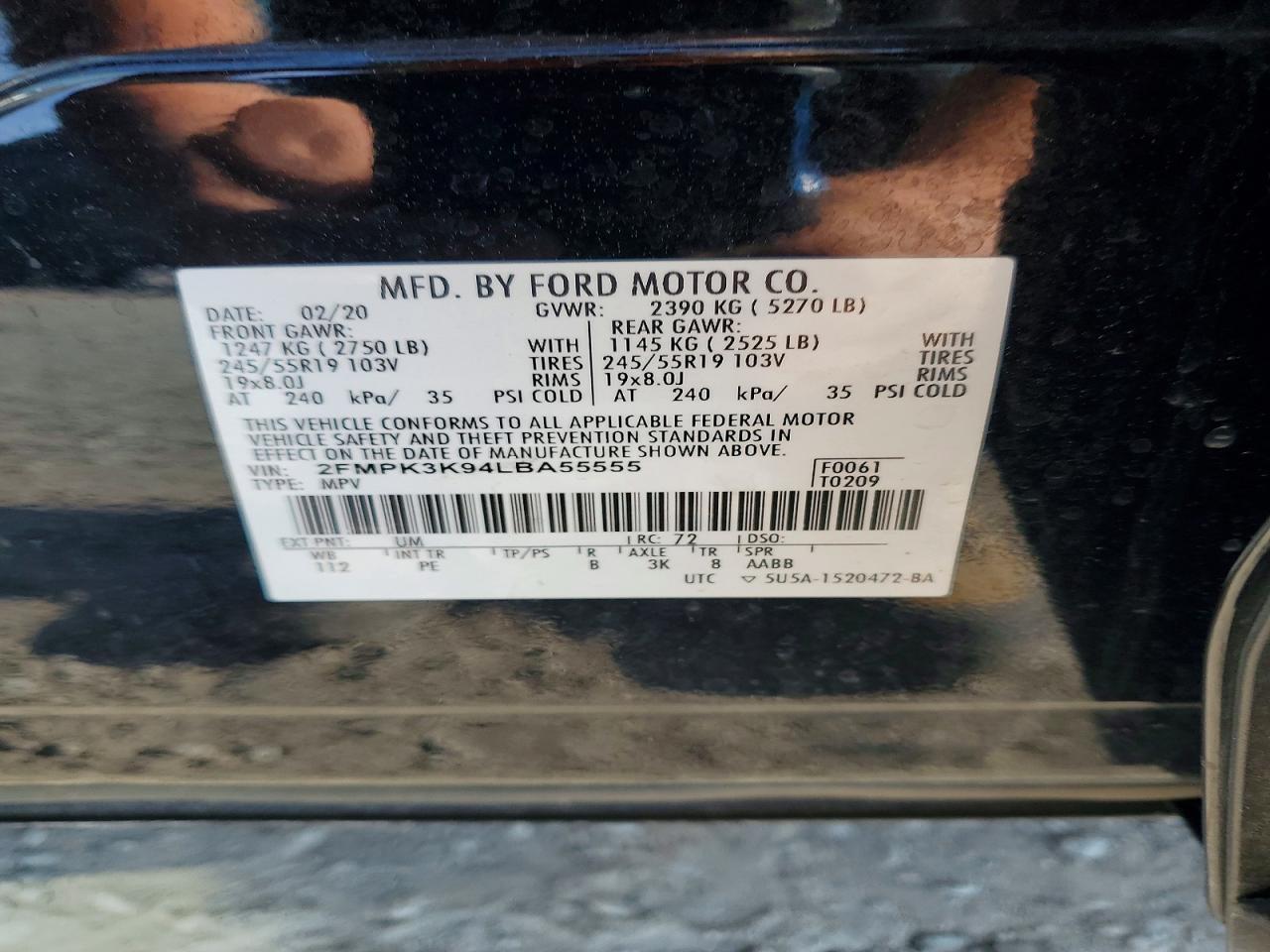 2020 Ford Edge Titanium - zdjęcie 13